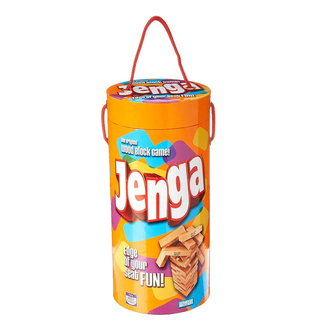 Jenga Classic Wooden Block Stacking Game – 54 pcs Family Game for Kids & Adults