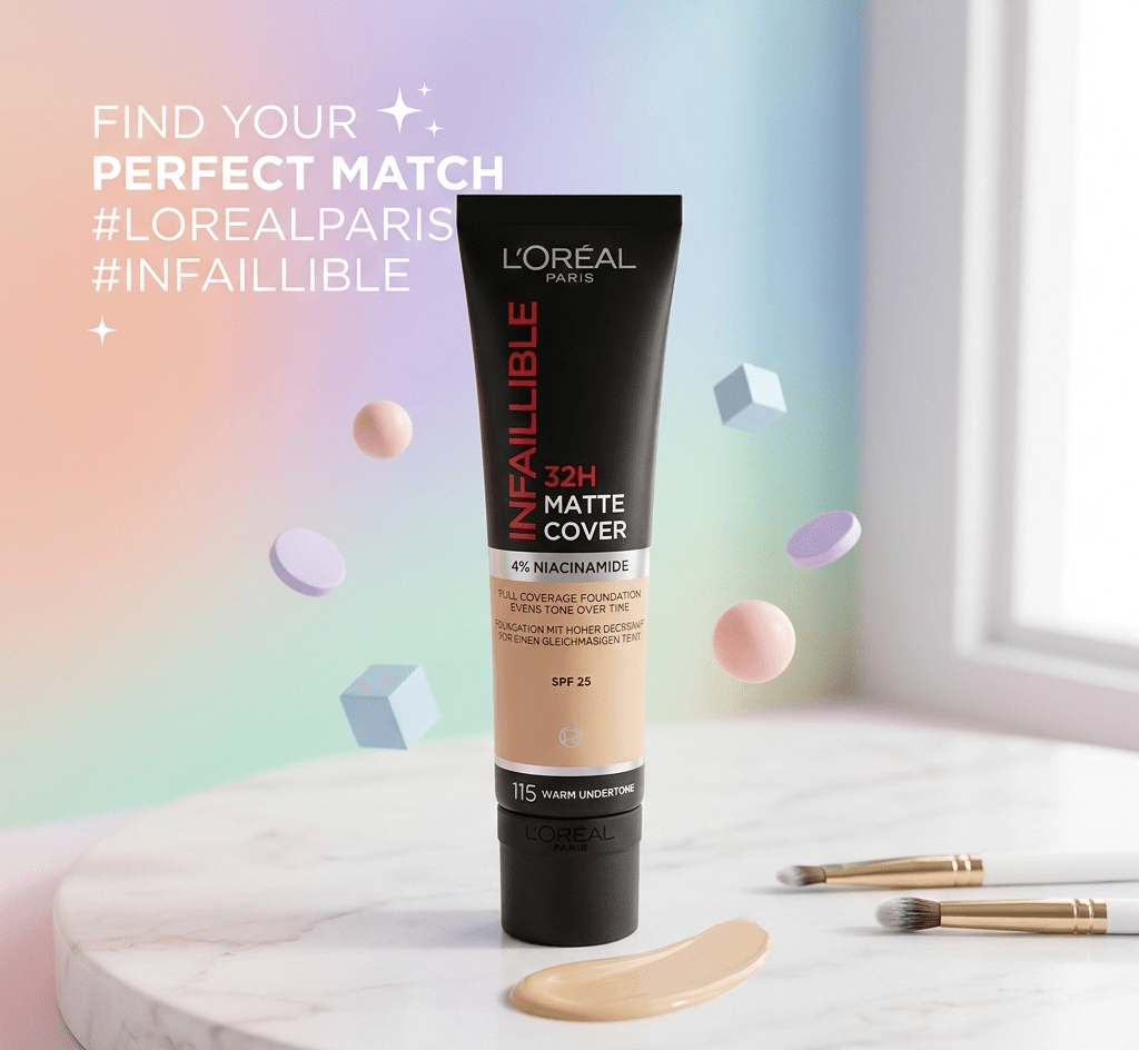 L’Oréal Paris - Infallible 32H Matte Cover Foundation SPF25