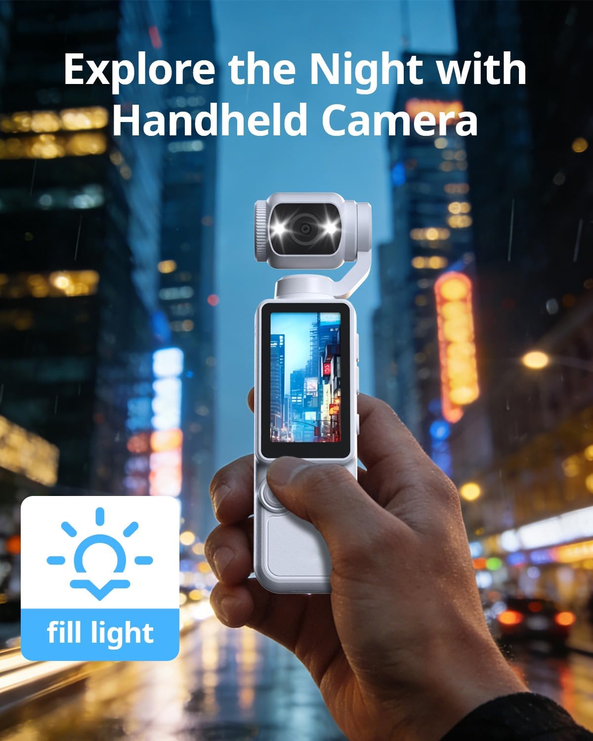 OZCT - 4K Ultra HD Handheld Gimbal Camera ©